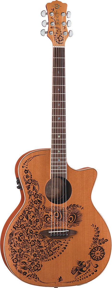 Luna Henna Oasis Cedar - gitara elektroakustyczna