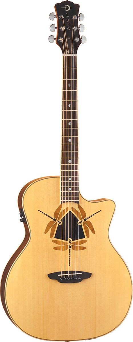 Luna Oracle Folk Dragonfly - gitara elektro-akustyczna Luna Oracle Folk Dragonfly - gitara elektro-akustyczna