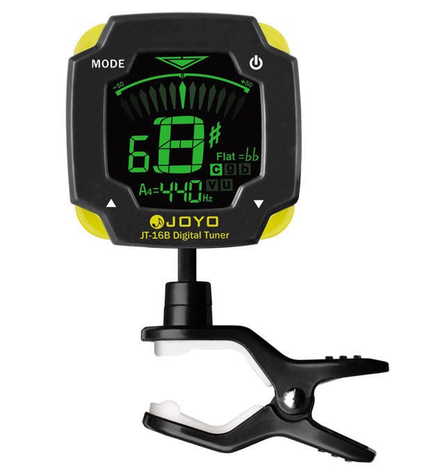 Joyo JT-16B - tuner elektroniczny z klipsem Joyo JT-16B - tuner elektroniczny z klipsem