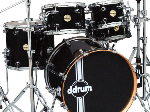 Ddrum Paladin Maple Player Piano Black - akustyczny zestaw perkusyjny