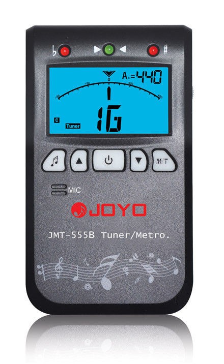 Joyo JMT-555B - 3w1 uniwersalny metro-tuner chromatyczny