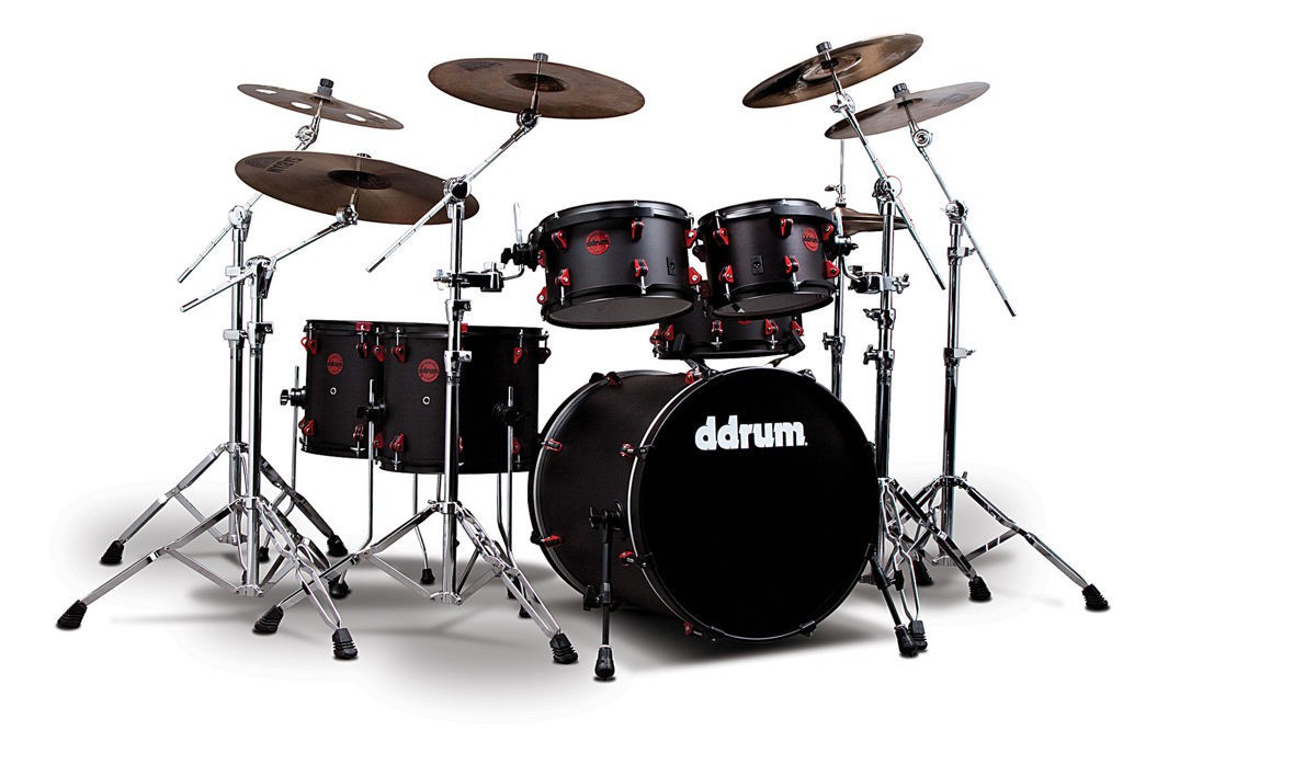 Ddrum HYBRID 6 - akustyczny zestaw perkusyjny z wbudowanymi triggerami Ddrum HYBRID 6 - akustyczny zestaw perkusyjny z wbudowanymi triggerami