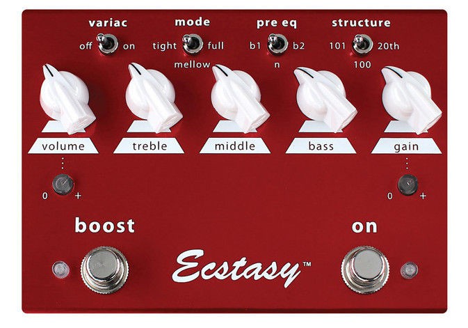 Bogner Ecstasy Red - efekt gitarowy preamp Bogner Ecstasy Red - efekt gitarowy preamp