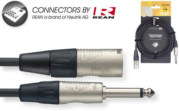 Stagg NAC1PXMR - kabel instrumentalny Stagg NAC1PXMR - kabel instrumentalny