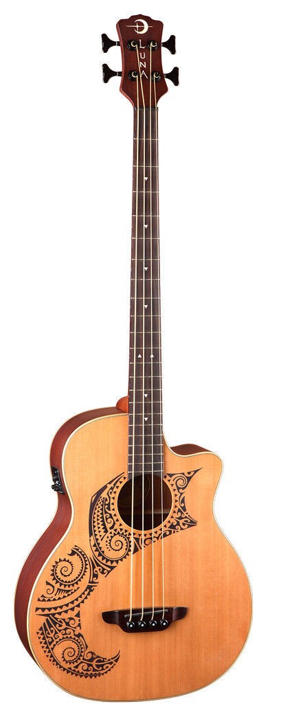 Luna Long Scale Tattoo - gitara basowa elektroakustyczna Luna Long Scale Tattoo - gitara basowa elektroakustyczna