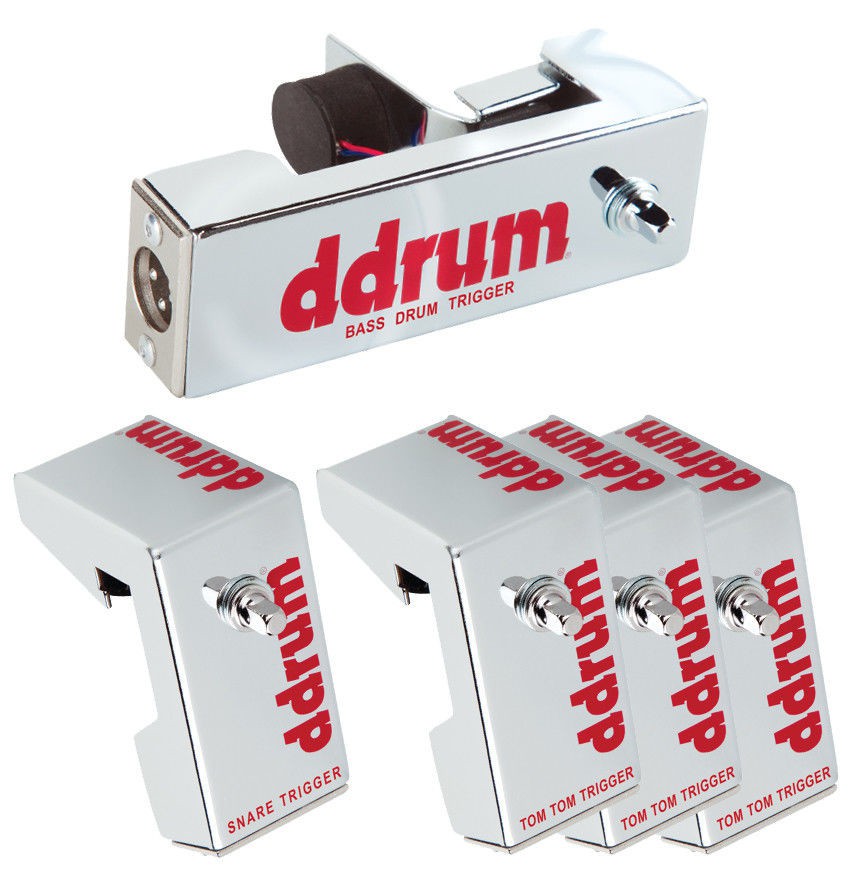 Ddrum Chrome Elite Trigger Kit - zestaw triggerów perkusyjnych Ddrum Chrome Elite Trigger Kit - zestaw triggerów perkusyjnych