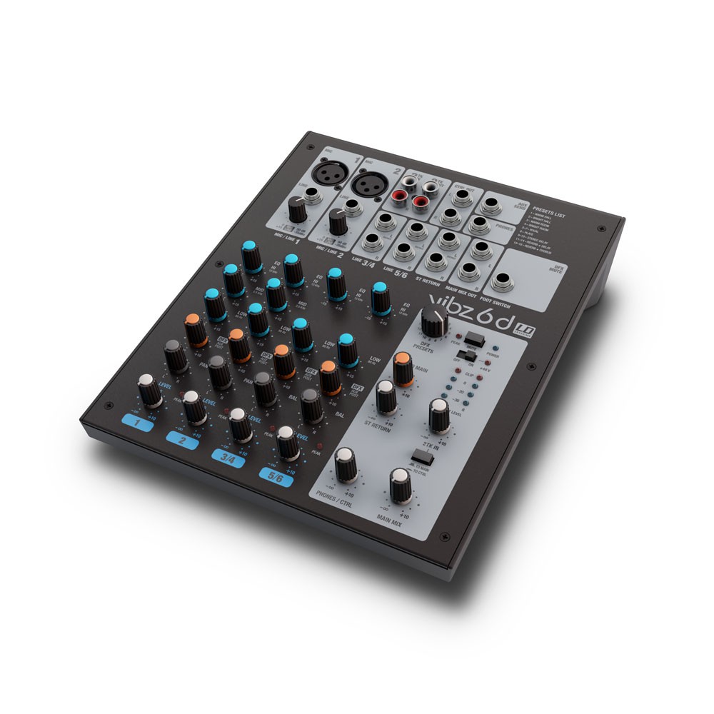 LD Systems VIBZ 6 D - mikser audio LD Systems VIBZ 6 D - mikser audio