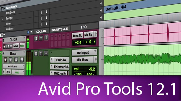 AVID Pro Tools 12.1 - oprogramowanie audio / stacja DAW AVID Pro Tools - oprogramowanie audio / stacja DAW