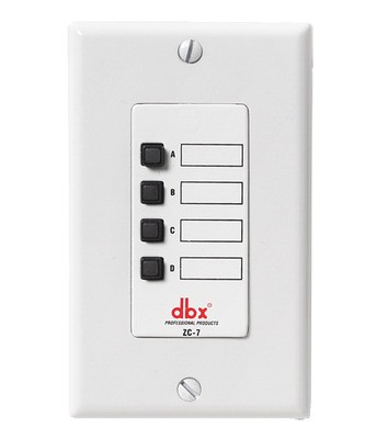dbx ZC-7 - regulator adresujący mikrofon komunikacyjny