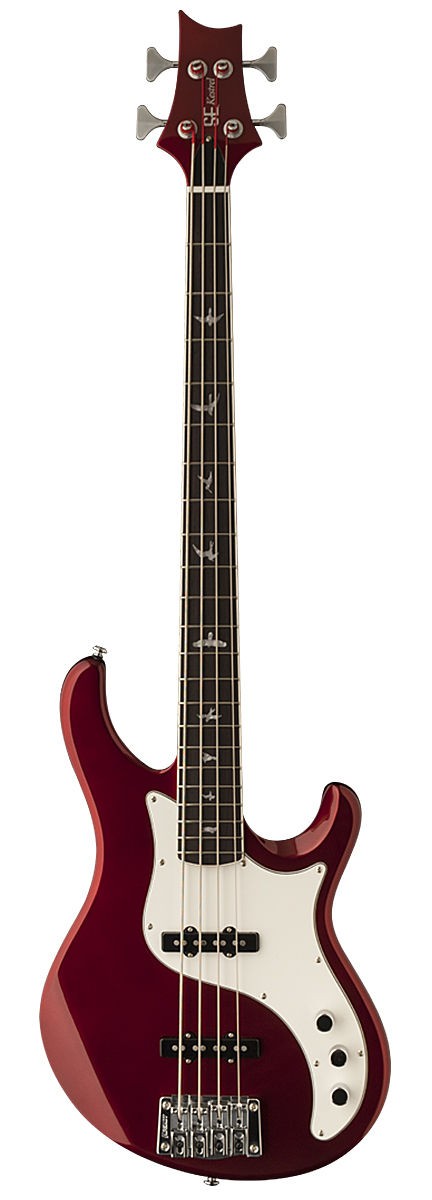 PRS SE Kestrel Metallic Red - gitara basowa PRS SE Kestrel Metallic Red - gitara basowa