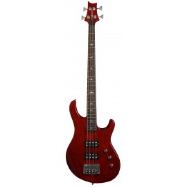 PRS SE Kingfisher Scartlet Red - gitara basowa