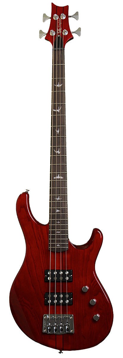 PRS SE Kingfisher Scartlet Red - gitara basowa