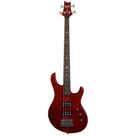 PRS SE Kingfisher Scartlet Red - gitara basowa