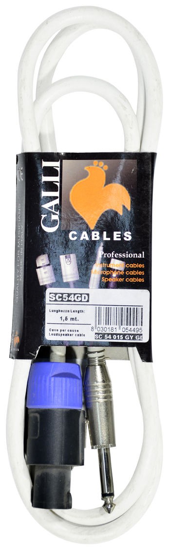 Galli SC54GD - kabel kolumnowy 1,5 m Galli SC54GD - kabel kolumnowy 1,5 m