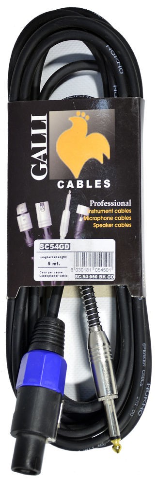 Galli SC54GD - kabel kolumnowy 5 m Galli SC54GD - kabel kolumnowy 5 m