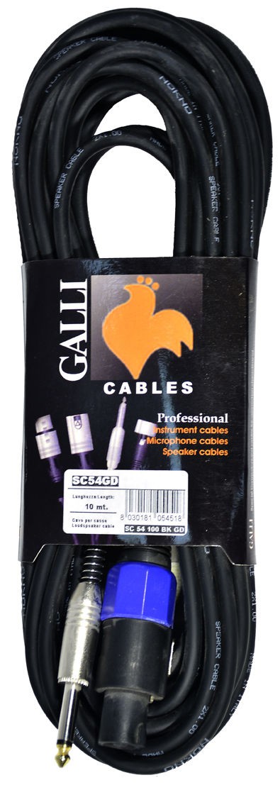 Galli SC54GD - kabel kolumnowy 10 m 
