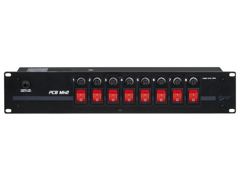 JB Systems PC-8 Mk2 Fr-Bel Plugs - listwa wyłącznikowa JB Systems PC-8 Mk2 Fr-Bel Plugs - listwa wyłącznikowa