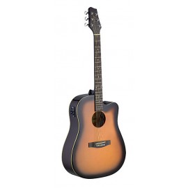 Stagg SA30DCE - BS - gitara elektroakustyczna