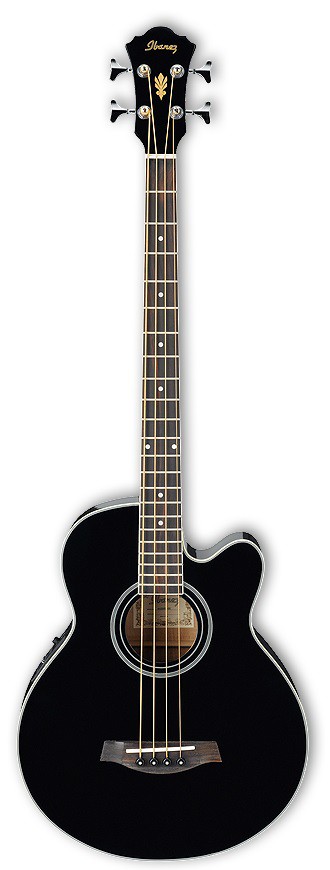 Ibanez AEB8E-BK - gitara basowa akustyczna Ibanez AEB8E-BK - gitara basowa akustyczna
