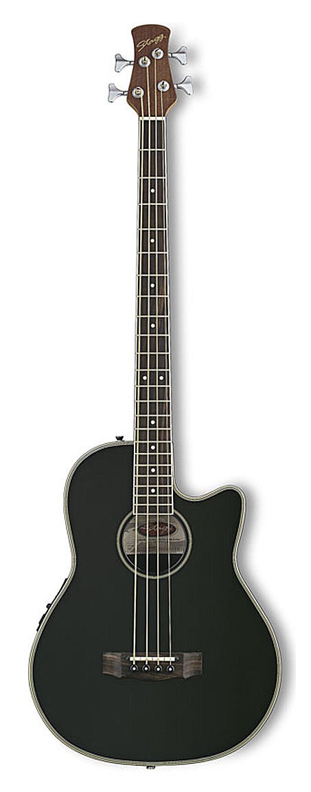 Stagg AB1006CEBK - gitara basowa elektroakustyczna