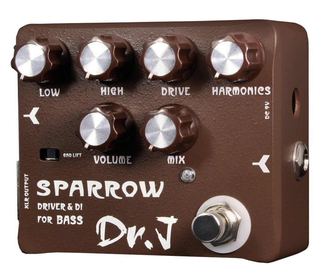 Joyo D53 Sparrow - Driver&DI - efekt do gitary basowej Joyo D53 Sparrow - Driver&DI - efekt do gitary basowej
