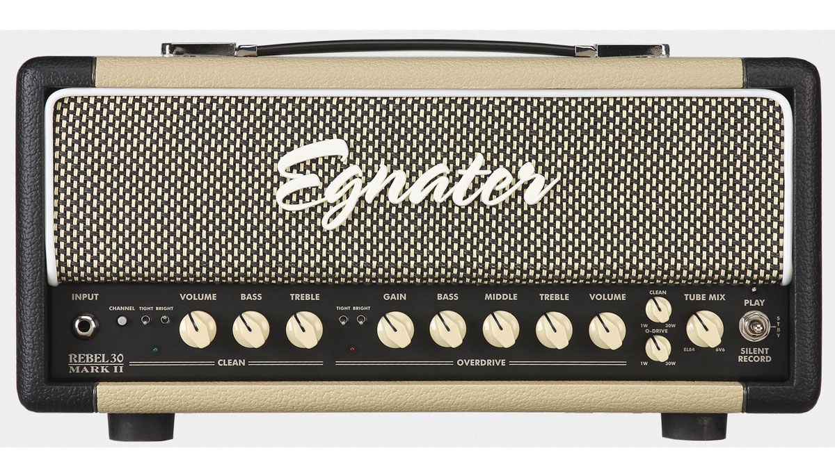 Egnater Rebel-30 Mark II ? lampowa głowa gitarowa 30 Watt Egnater Rebel-30 Mark II - lampowa głowa gitarowa 30 Watt