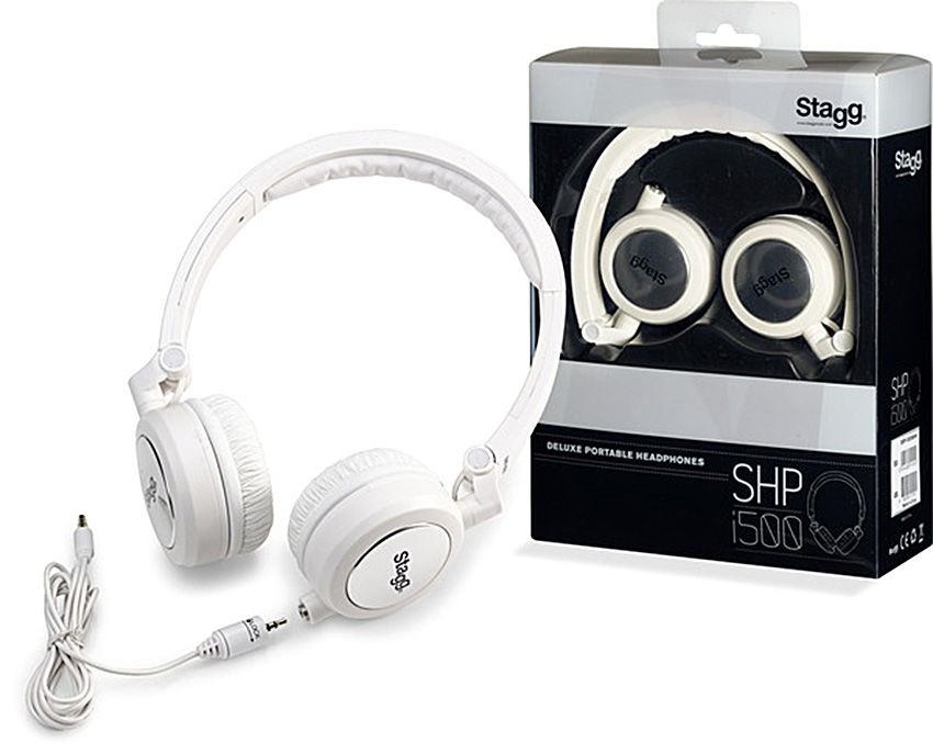 Stagg SHP-I500WHH - słuchawki stereo Stagg SHP-I500WHH - słuchawki stereo