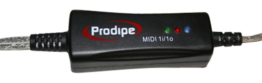 Prodipe Midi 1i1o - interfejs MIDI-USB Prodipe Midi 1i1o - interfejs MIDI-USB