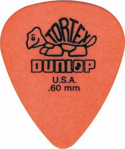 Dunlop Tortex Standard - kostka gitarowa .60 mm Dunlop Tortex Standard - kostka gitarowa .60 mm