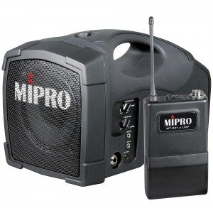 MIPRO MA 101 U / MT 801 A - przenośny zestaw nagłośnieniowy