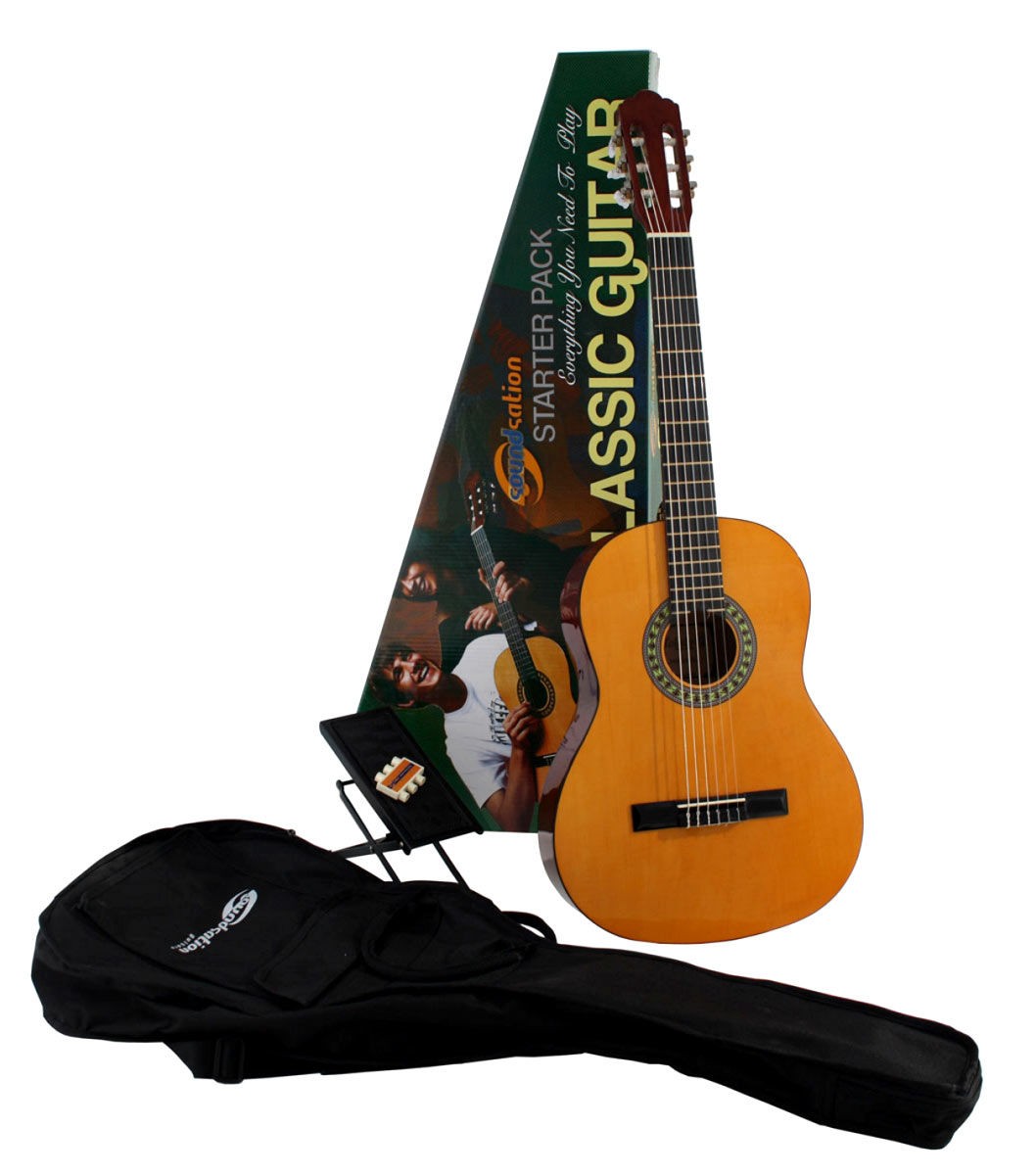 Soundsation CGPKG100Pack - gitara klasyczna zestaw Soundsation CGPKG100Pack - gitara klasyczna zestaw