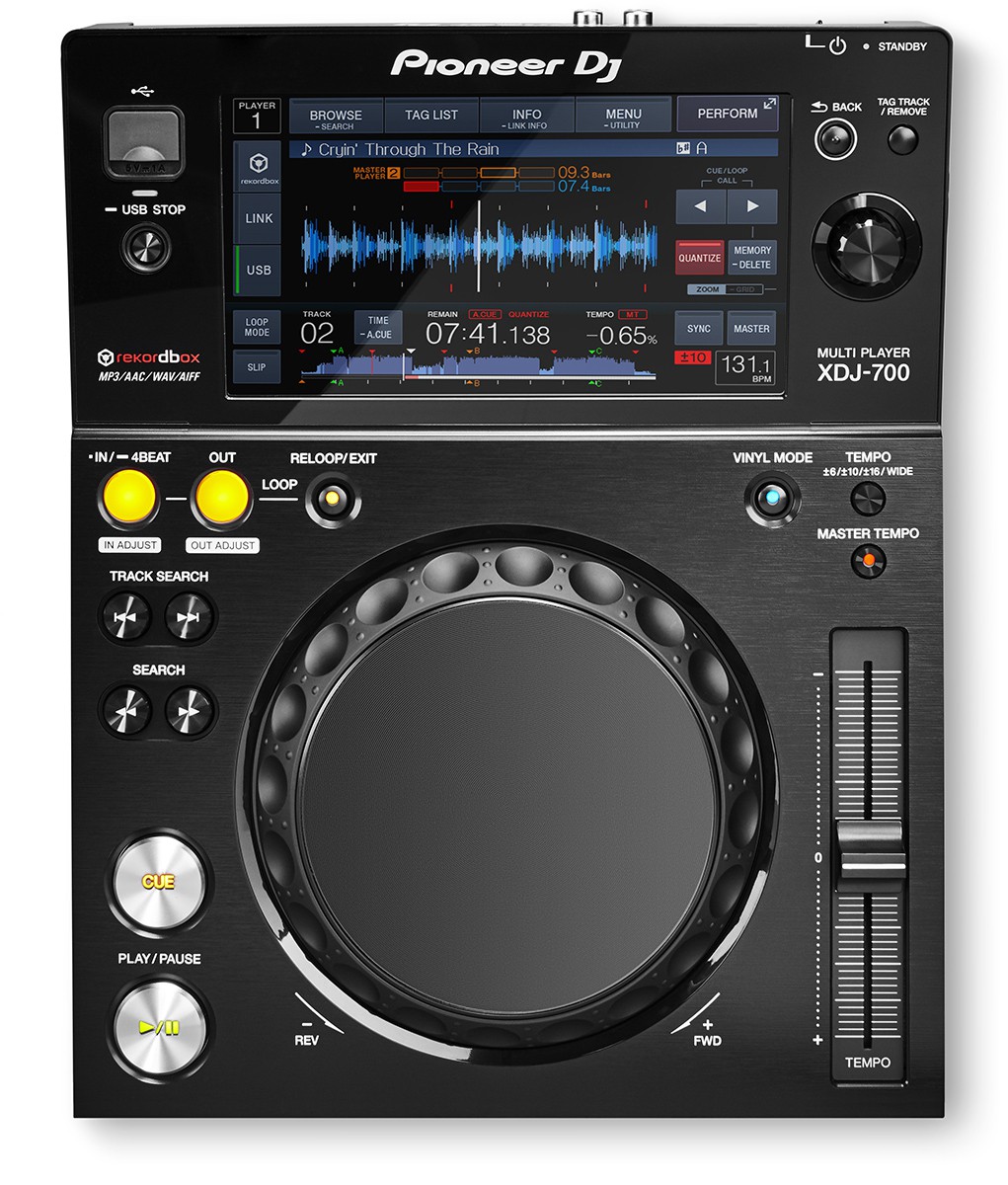 Pioneer XDJ-700 - pojedynczy odtwarzacz CD/MP3 Pioneer DJ XDJ-700 - pojedynczy odtwarzacz CD/MP3