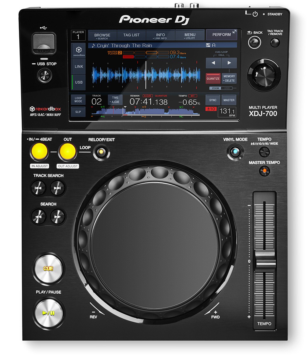 Pioneer DJ XDJ-700 - pojedynczy odtwarzacz CD/MP3