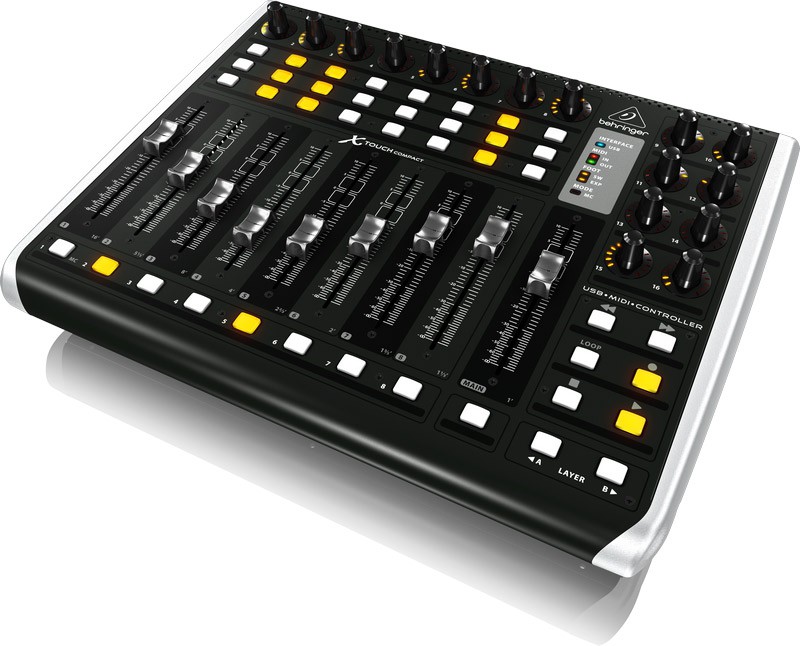 Behringer X-TOUCH COMPACT - kontroler MIDI/SUB