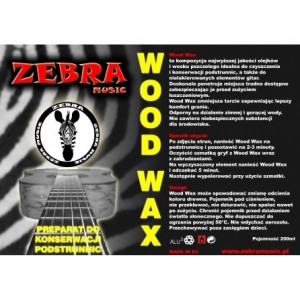 ZEBRA Music Guitar WoodWaX preparat do czyszczenia i konserwacji podstrunnic