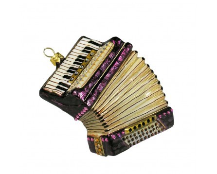 Zebra Music Akordeon 2 - bombka szklana Zebra Music Akordeon 2 - bombka szklana