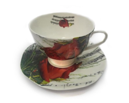 Zebra Music Porcelanowa filiżanka z nutami Zebra Music Porcelanowa filiżanka z nutami