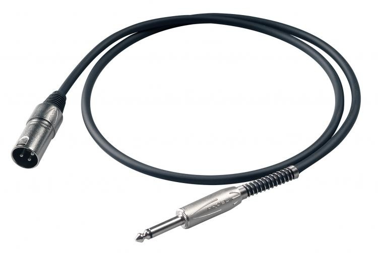 Proel BULK220LU6 - kabel mikrofonowy JACK-XLR (6m)