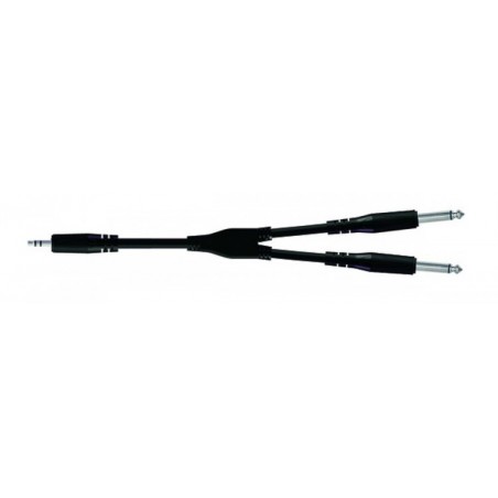 Proel BULK505LU18 - kabel insertowy mJACK-2xJACK (1,8m)