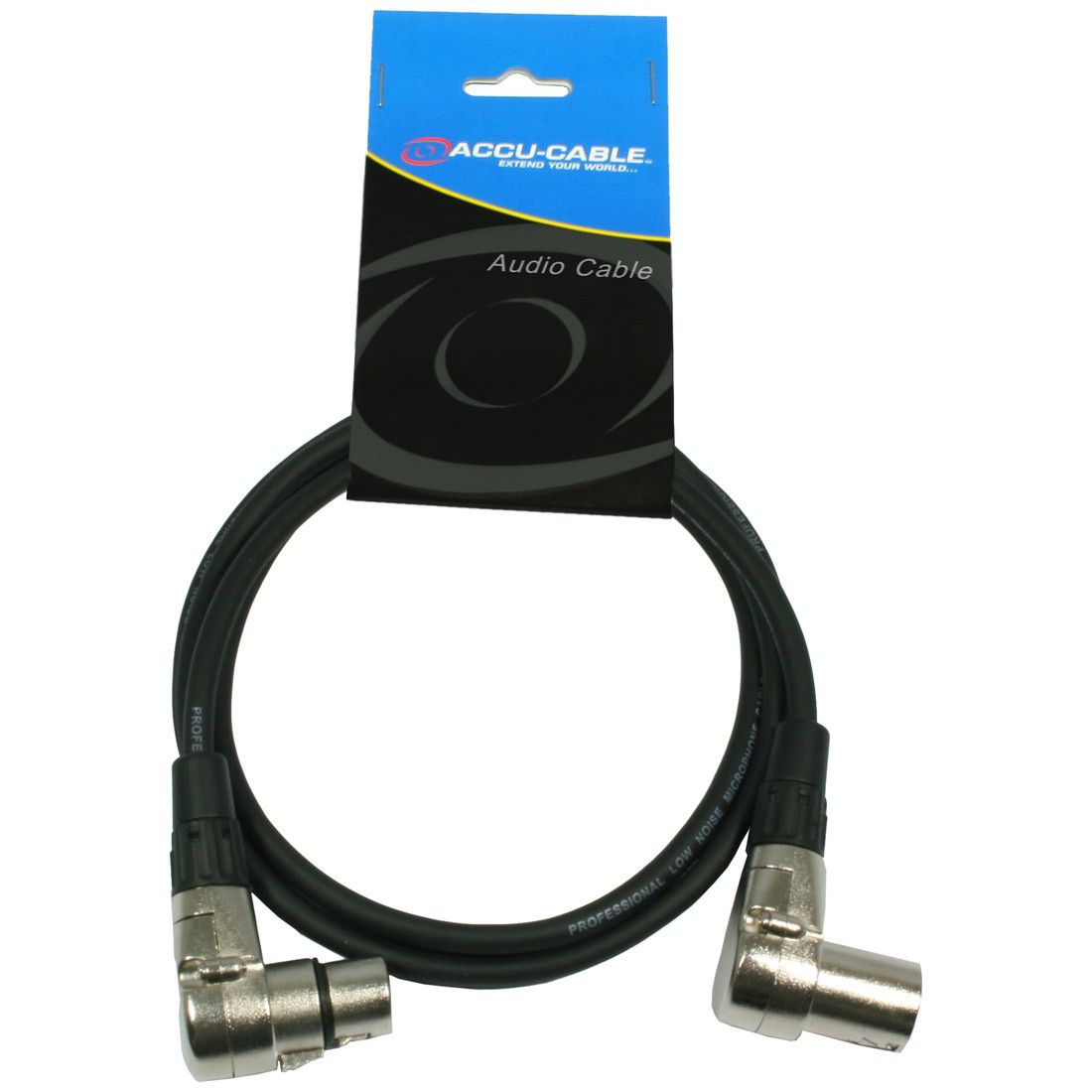 Accu-Cable AC-XMXF/1,5-90 - przewód mikrofonowy XLR/XLR 1,5m