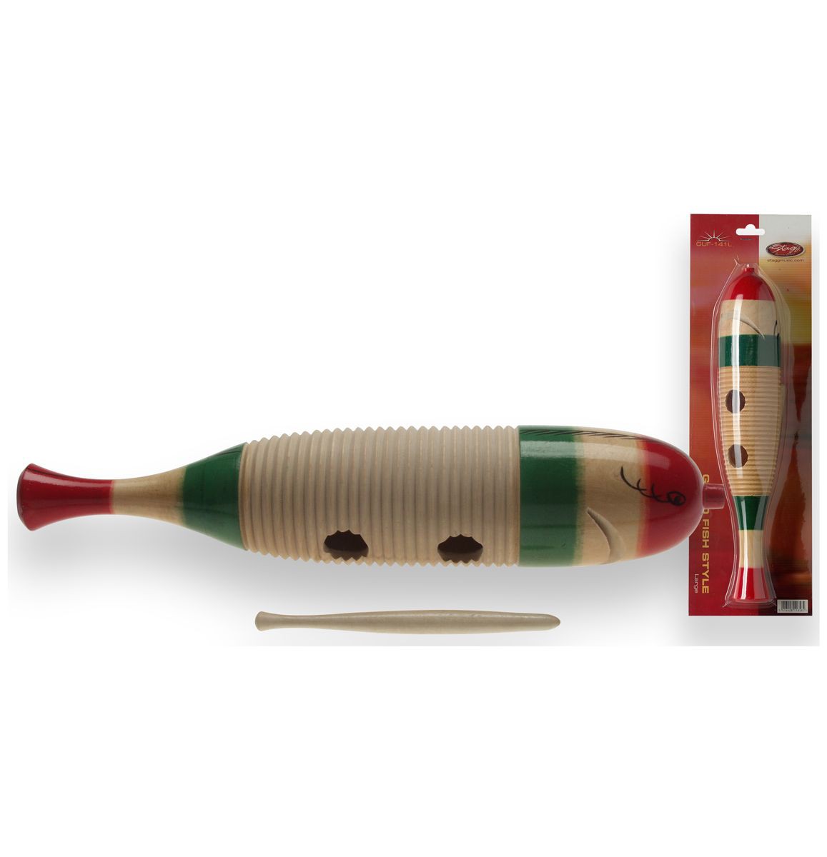 Stagg GUF 141 L - guiro drewniane Stagg GUF 141 L - guiro drewniane