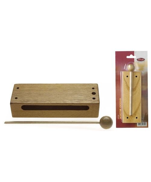 Stagg WB 226 S - blok drewniany, agogo Stagg WB 226 S - blok drewniany, agogo
