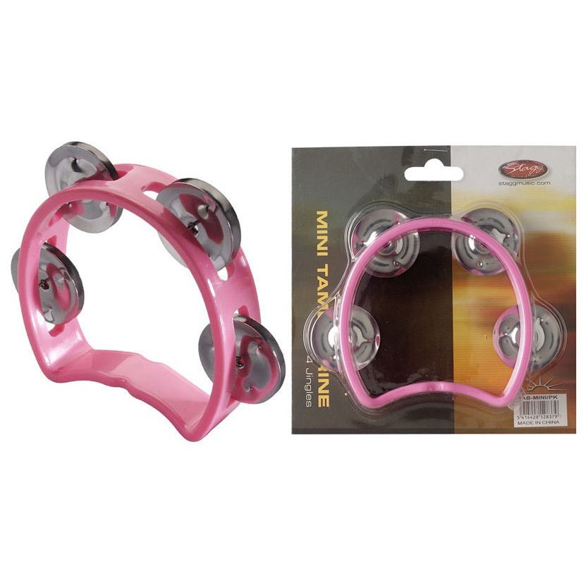 Stagg TAB MINI PK - mini tamburyn plastikowy Stagg TAB MINI PK - mini tamburyn plastikowy