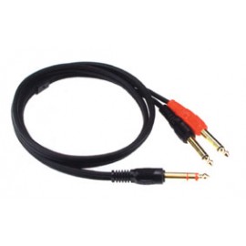 Klotz AY10600 - kabel insertowy TRS / 2xTS 6m