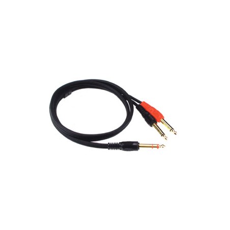 Klotz AY10600 - kabel insertowy TRS / 2xTS 6m