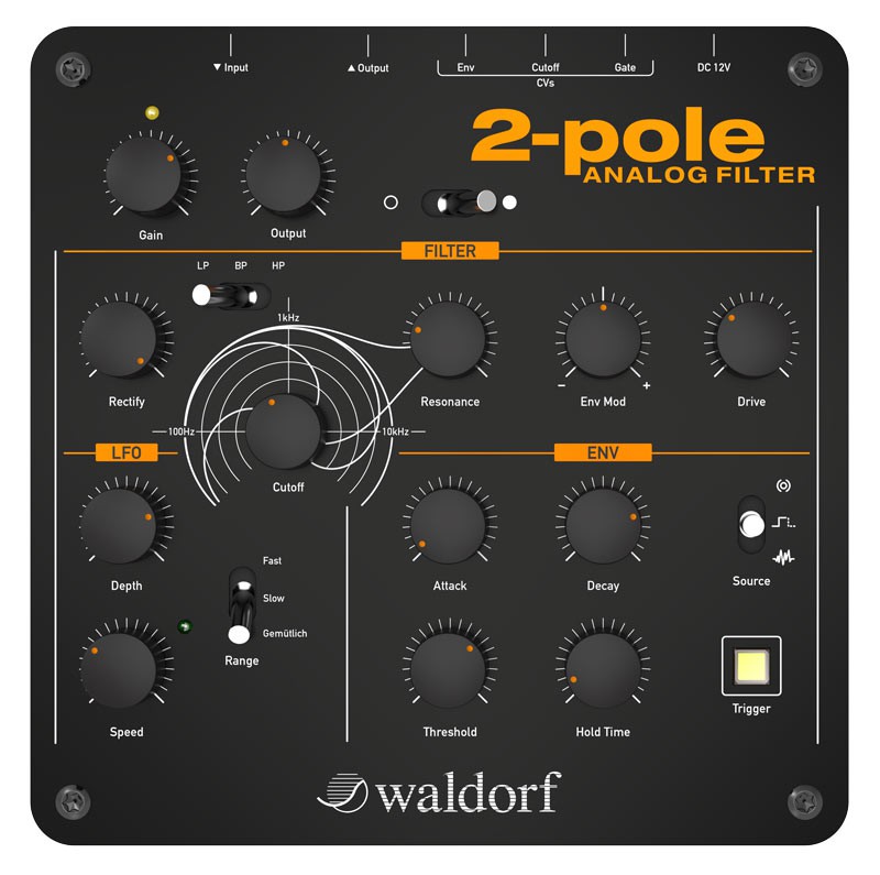 Waldorf 2-Pole - Monofoniczny filtr analogowy Waldorf 2-Pole - Monofoniczny filtr analogowy