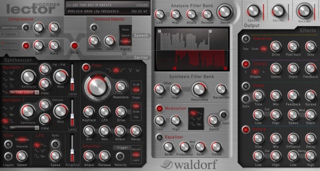 Waldorf Lector - Vocoder VST Waldorf Lector - Vocoder VST