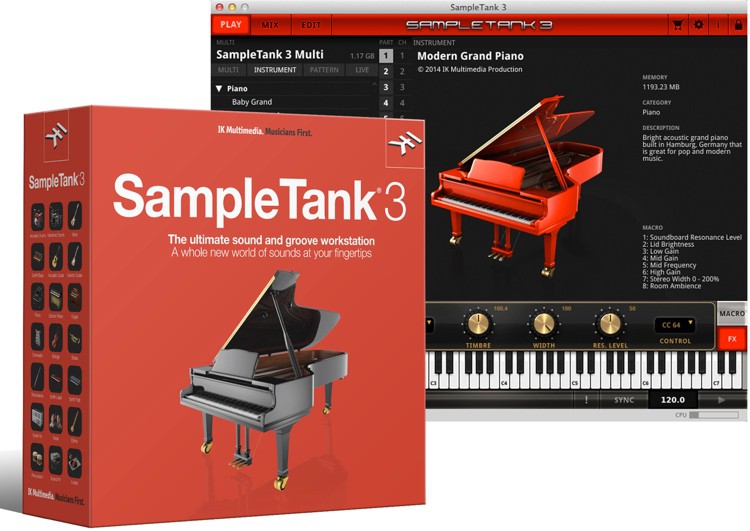 IK Multimedia SampleTank 3 - oprogramowanie DAW