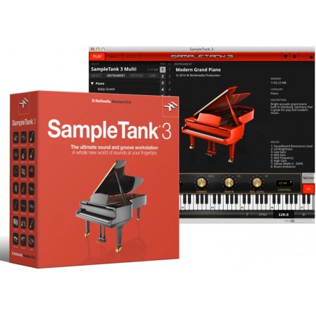 IK Multimedia SampleTank 3 - oprogramowanie DAW