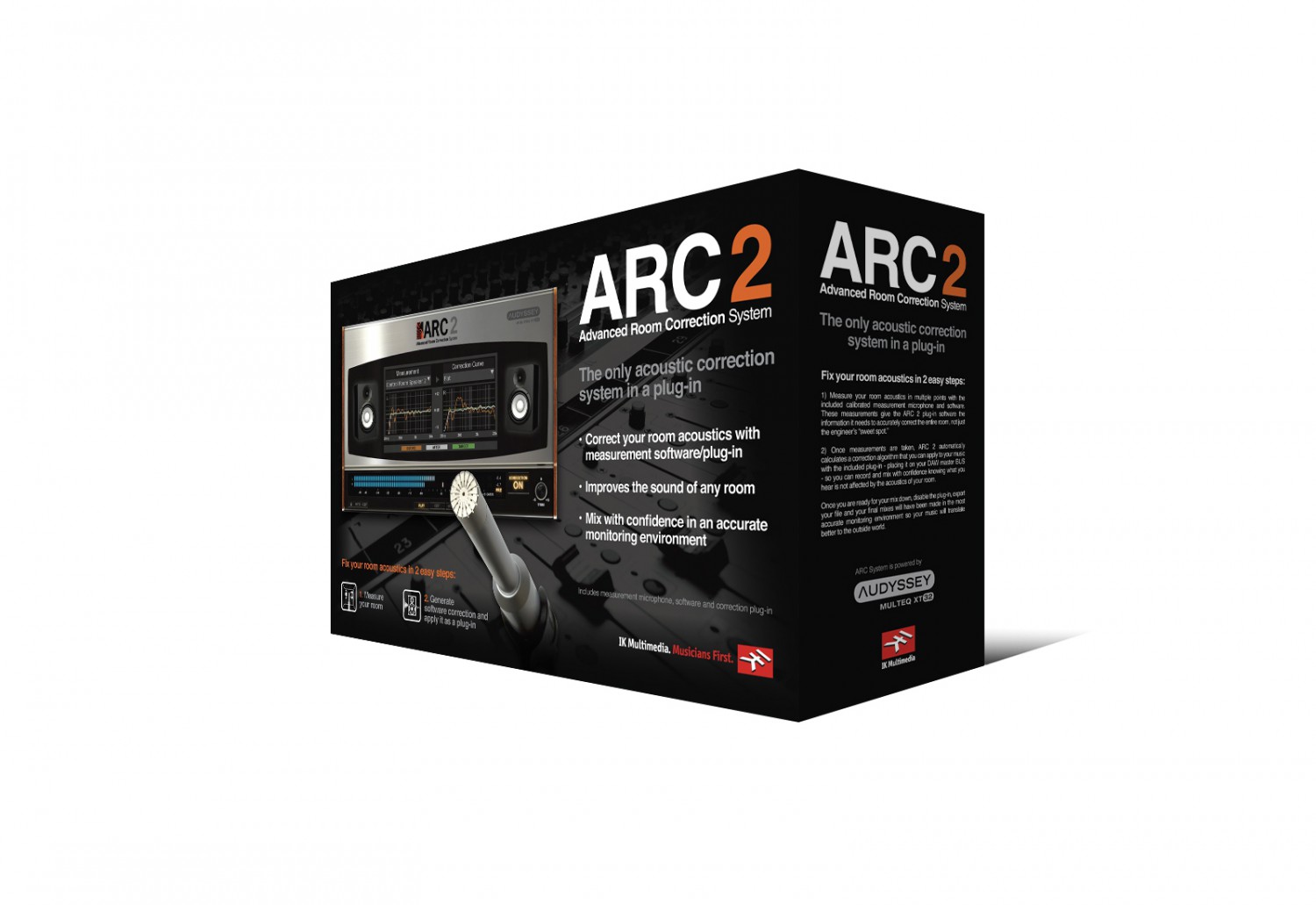 IK Multimedia ARC System 2 - zestaw do pomiarów akustycznych VST IK Multimedia ARC System 2 - zestaw do pomiarów akustycznych VST